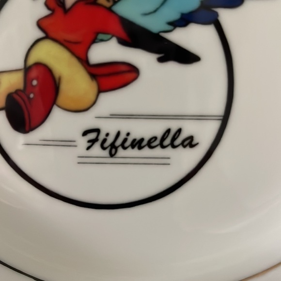 Disney Gremlins Mascot Fifinella WASP Women Air Force Service Pilots 8” Plate - Picture 4 of 11